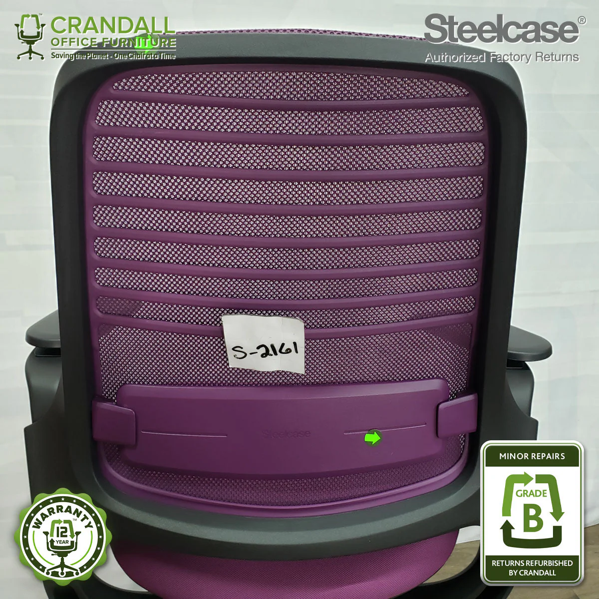 S-2161 - Steelcase Series 1 - Grade B - Image 4
