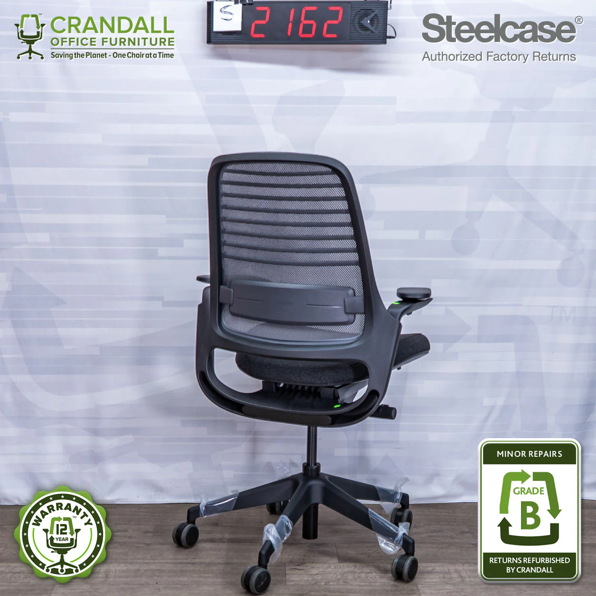 S-2162 - Steelcase Series 1 - Grade B - Image 2