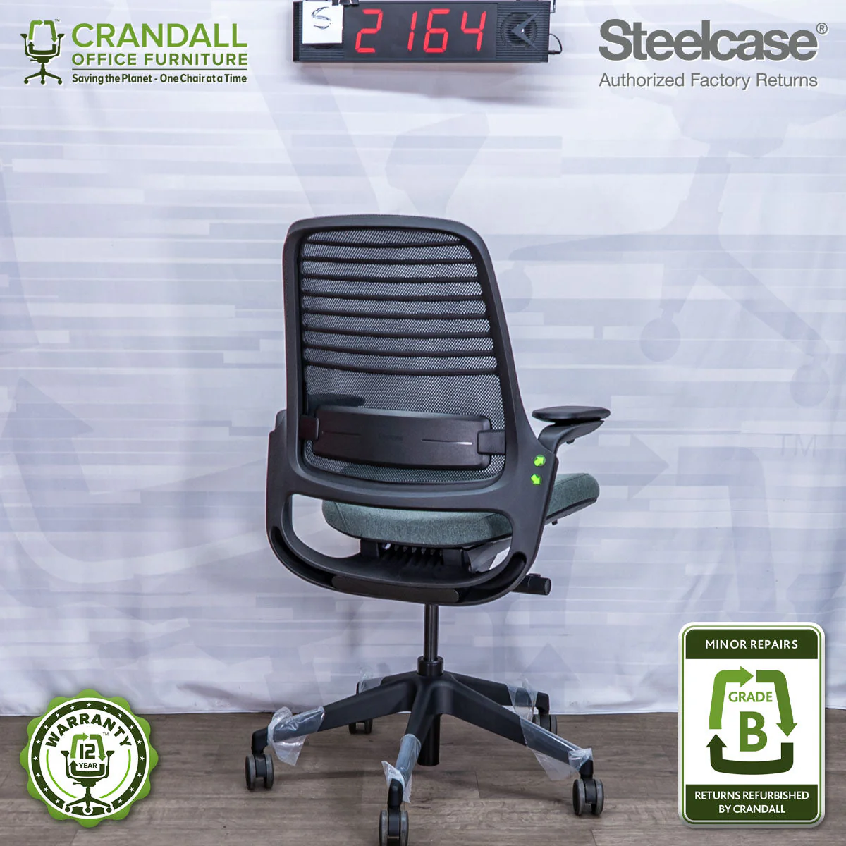 S-2164 - Steelcase Series 1 - Grade B - Image 2