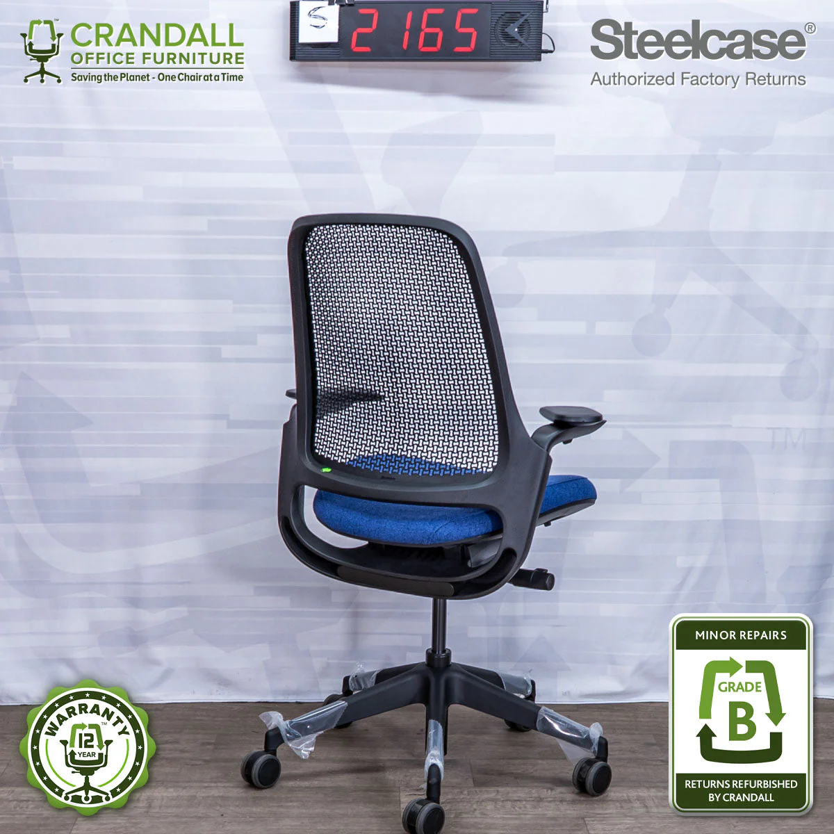 S-2165 - Steelcase Series 1 - Grade B - Image 2
