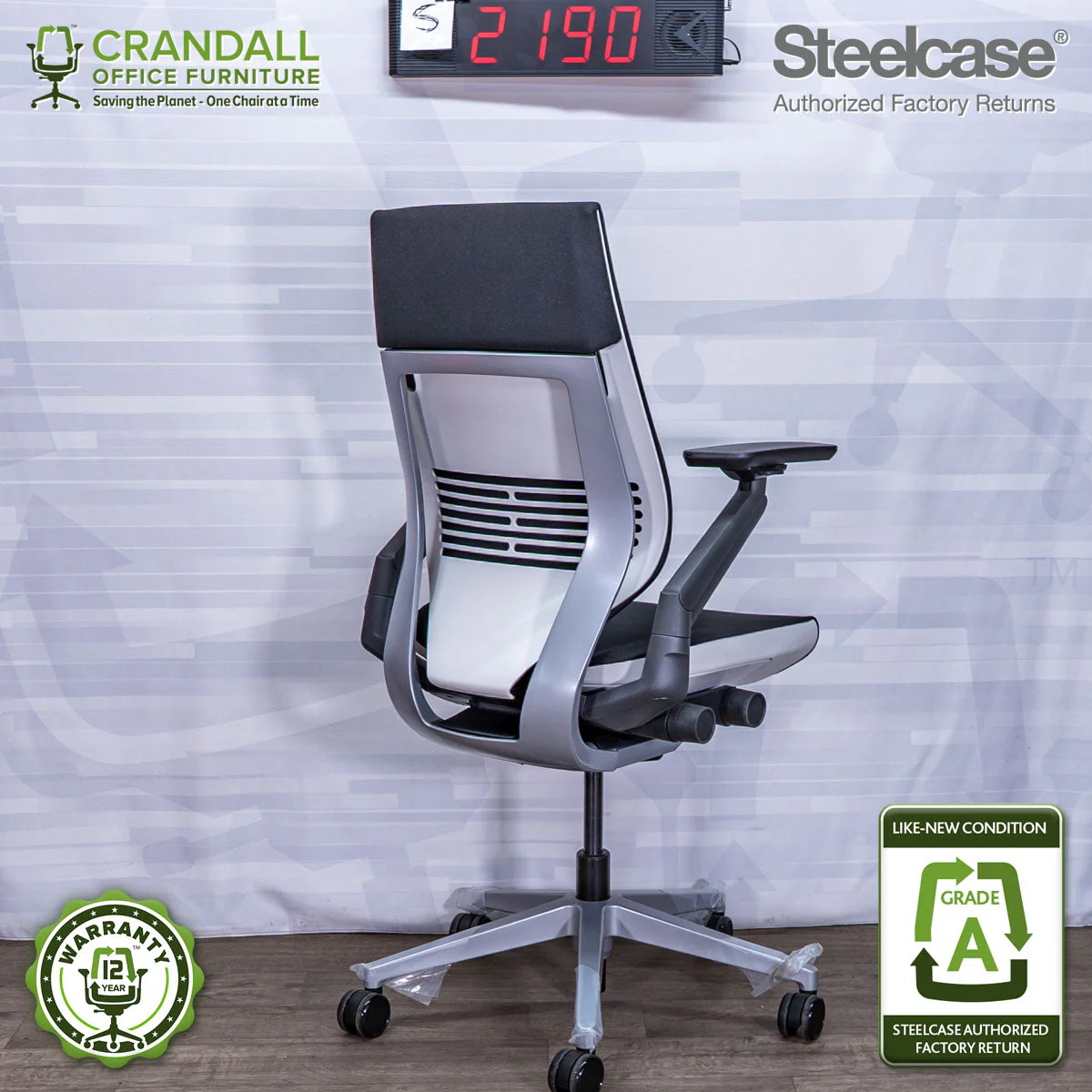 S-2190 - Steelcase Gesture - Grade A - Image 2
