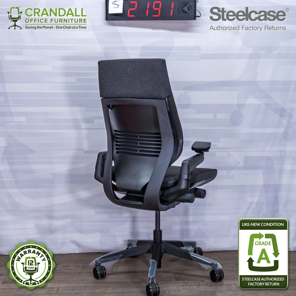 S-2191 - Steelcase Gesture - Grade A - Image 2