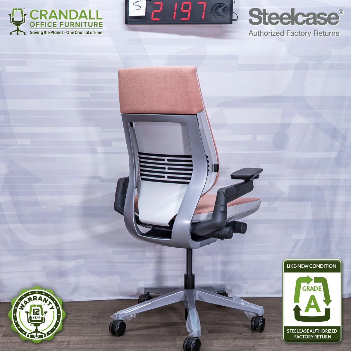 S-2197 - Steelcase Gesture - Grade A - Image 2