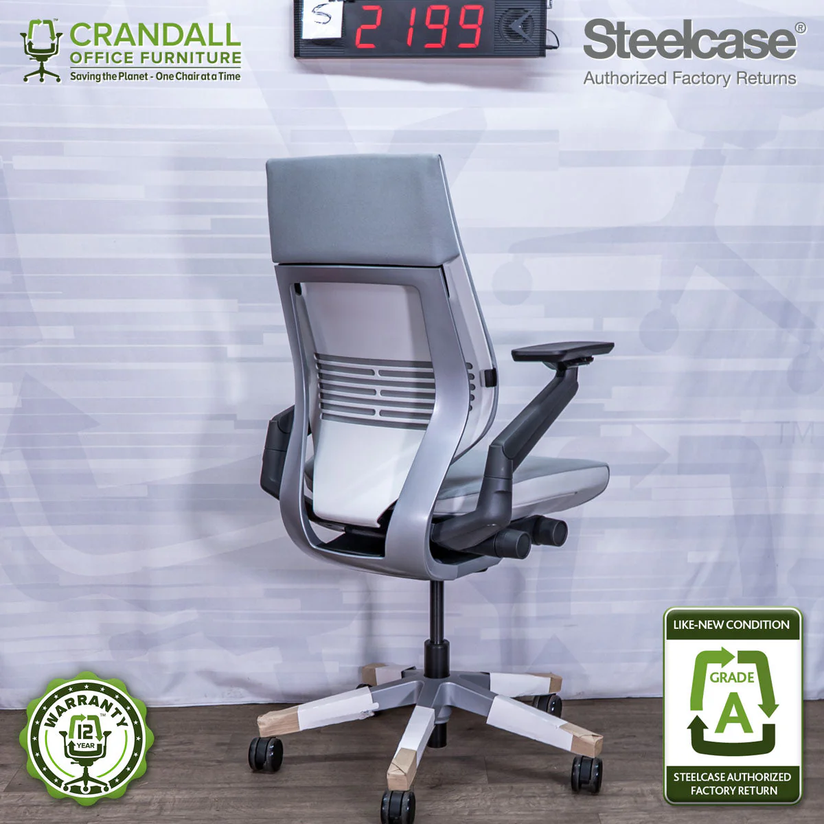 S-2199 - Steelcase Gesture - Grade A - Image 2