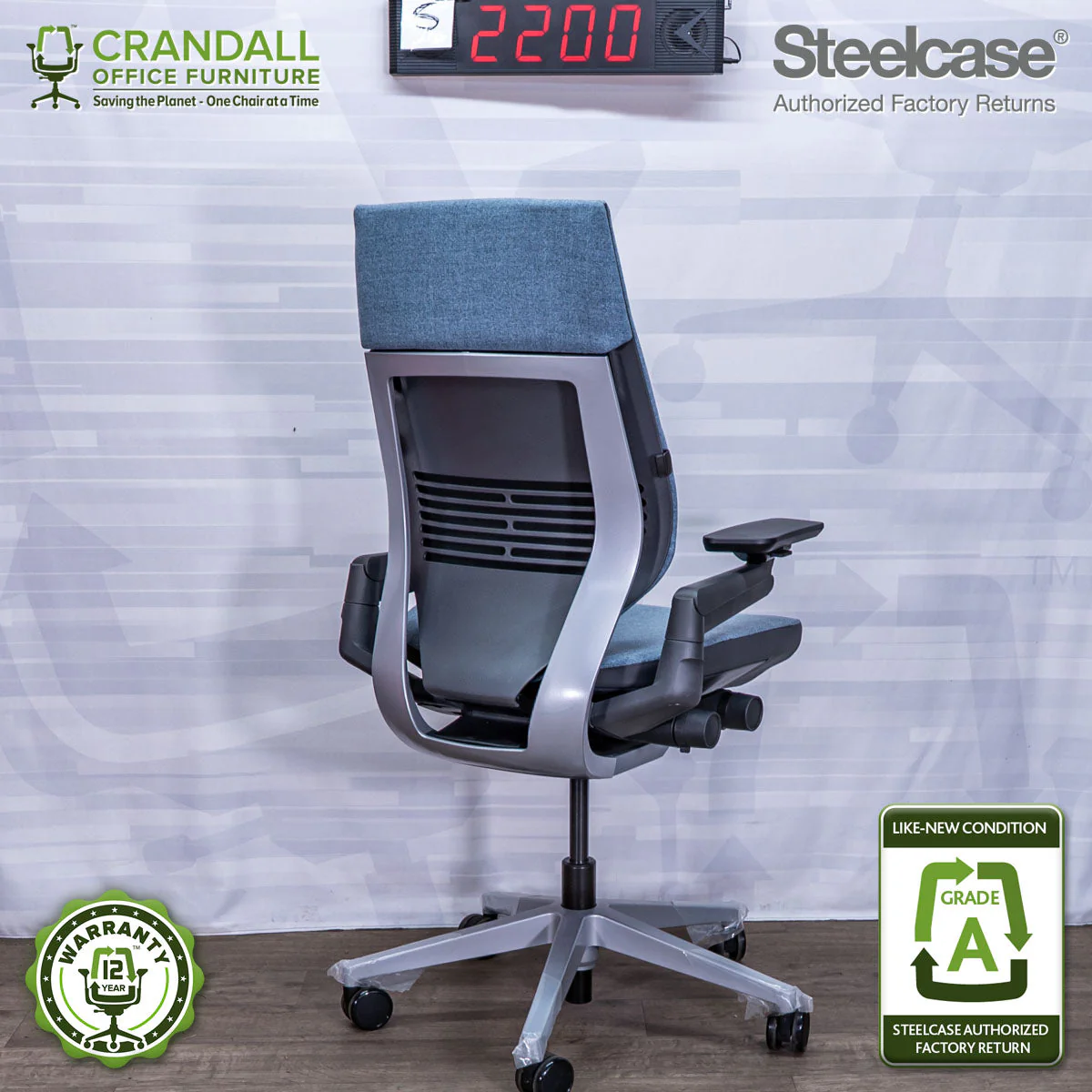 S-2200 - Steelcase Gesture - Grade A - Image 2