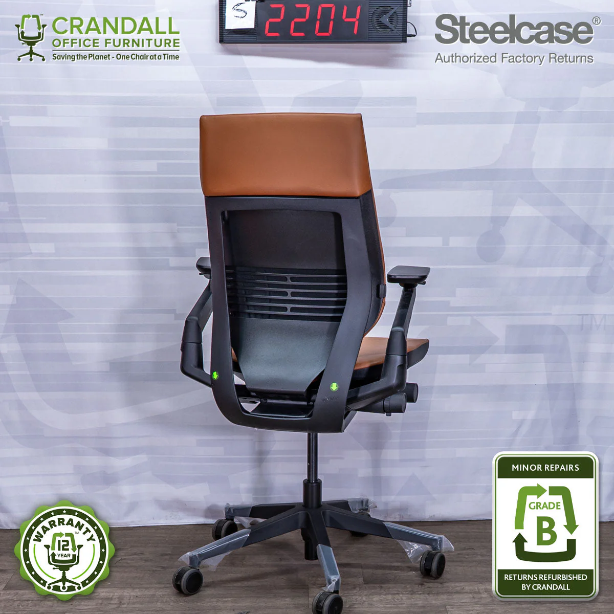 S-2204 - Steelcase Gesture - Grade B - Image 2