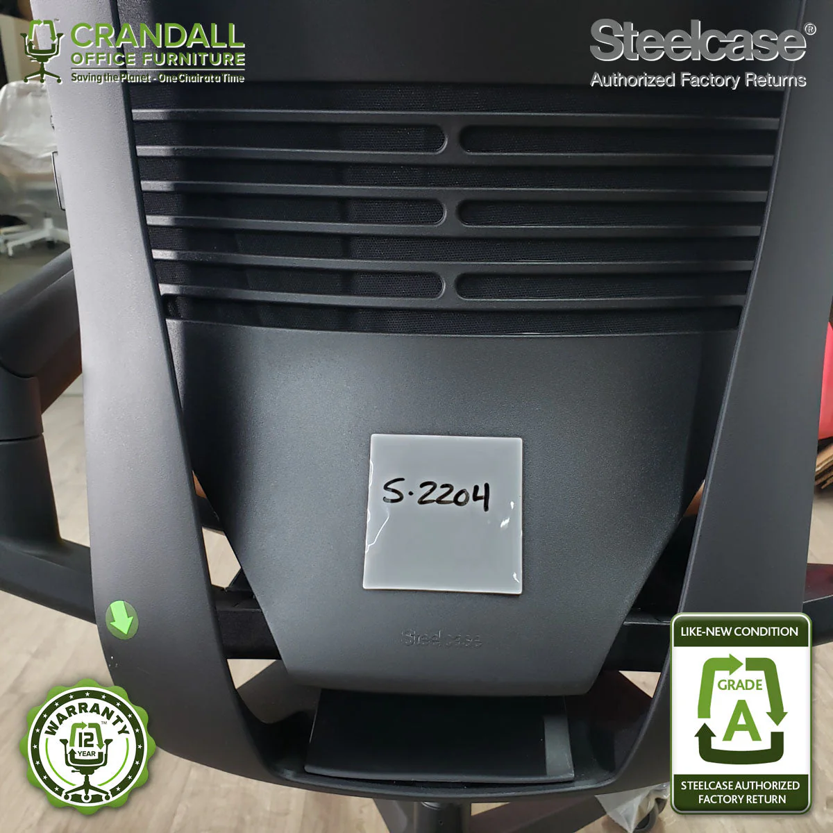 S-2204 - Steelcase Gesture - Grade B - Image 3