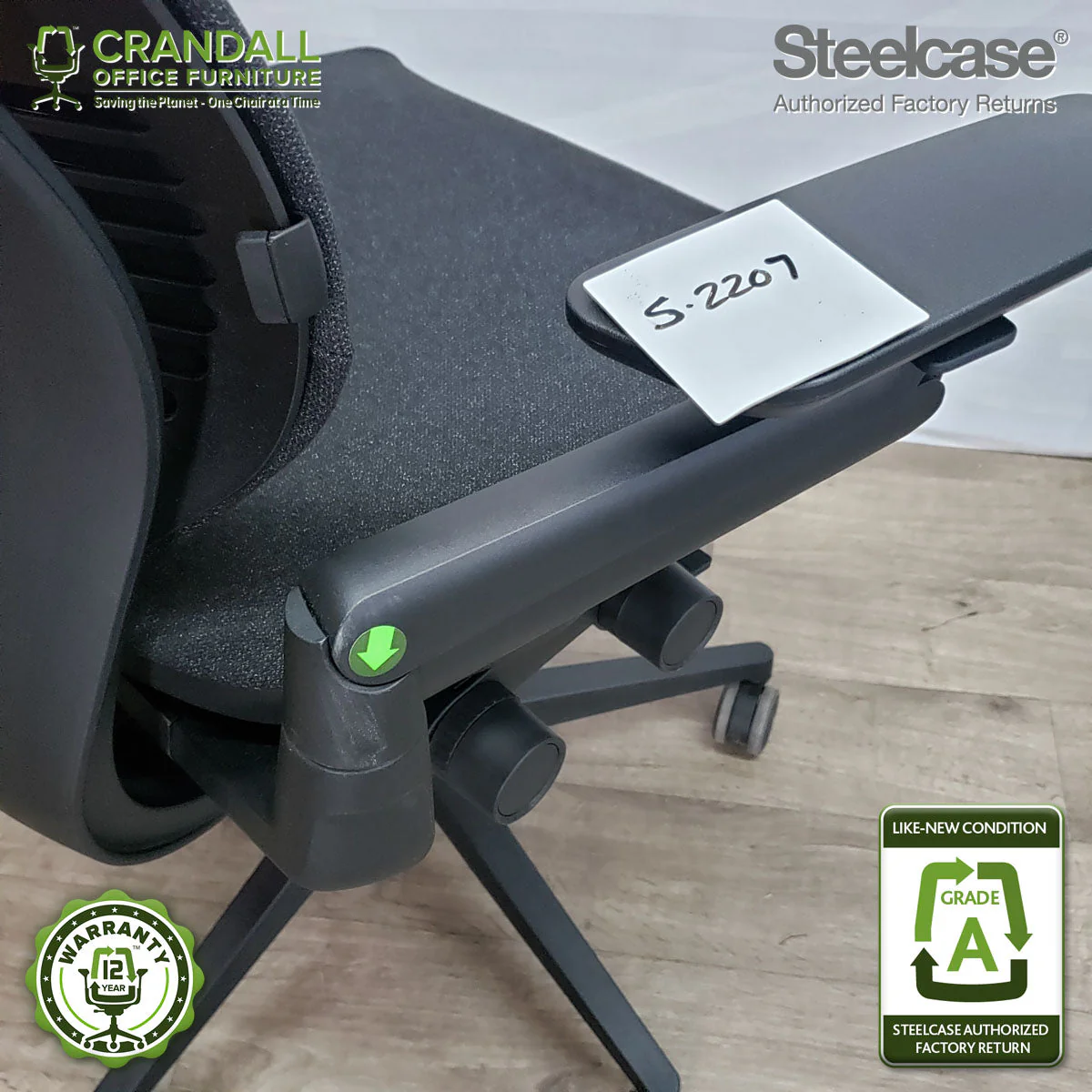 S-2207 - Steelcase Gesture - Grade B - Image 3