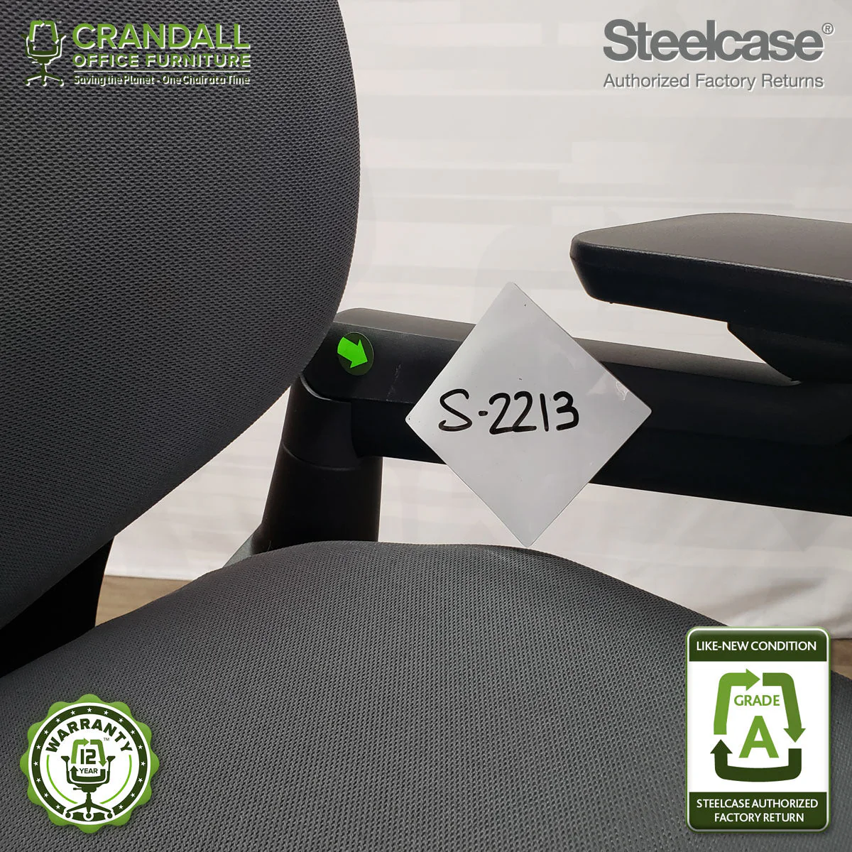 S-2213 - Steelcase Gesture - Grade B - Image 3