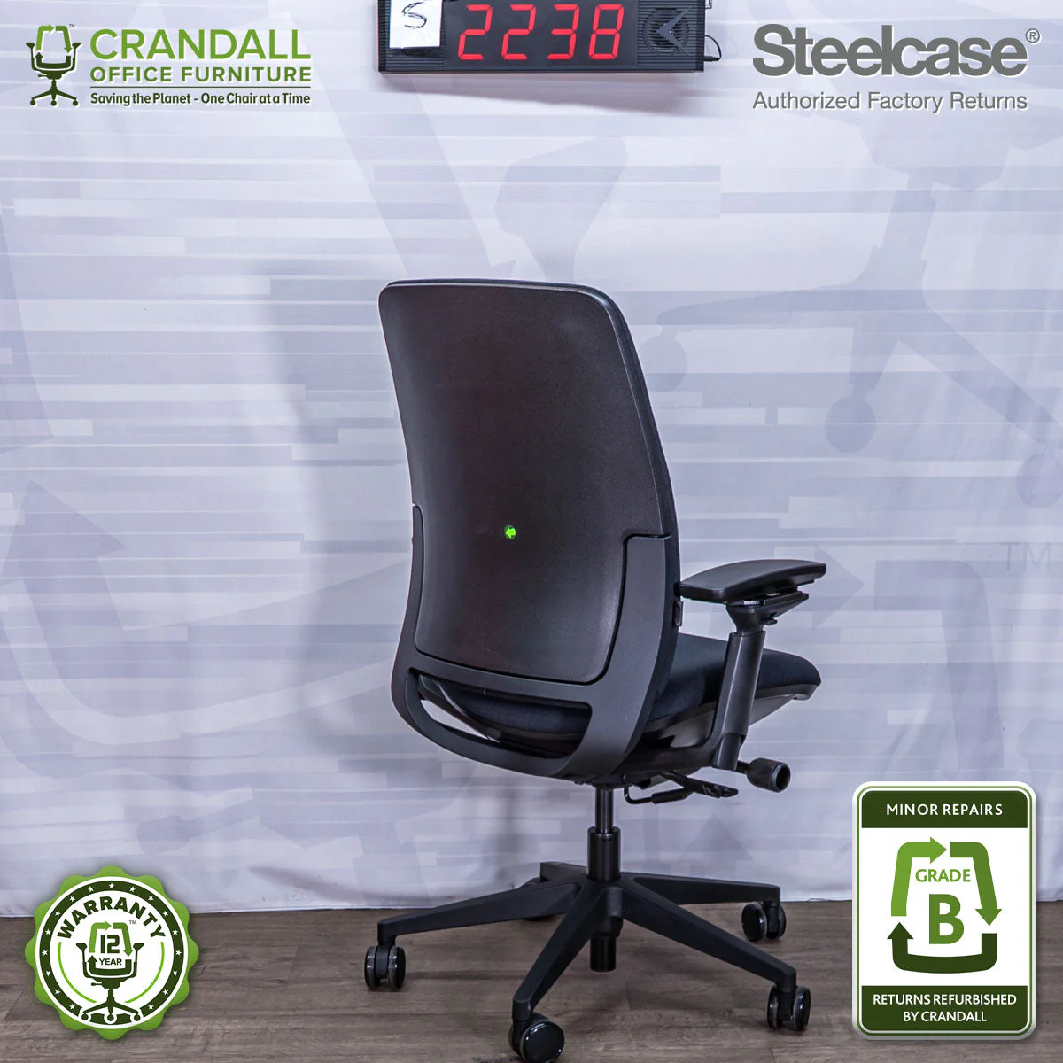 S-2238 - Steelcase Amia - Grade B - Image 2