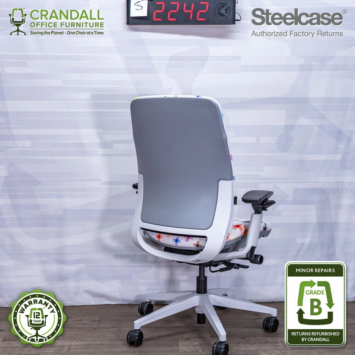 S-2242 - Steelcase Amia - Grade B - Image 2