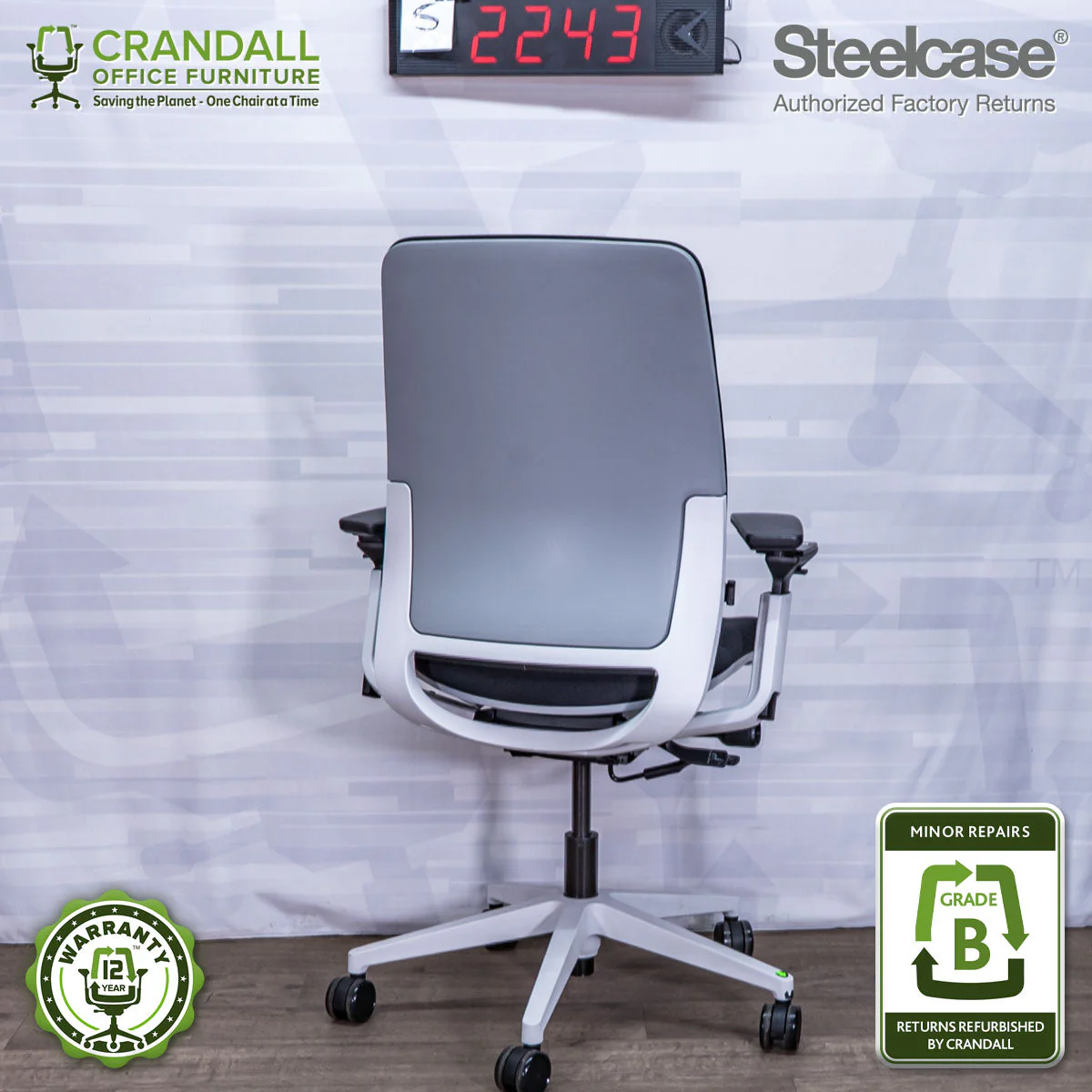 S-2243 - Steelcase Amia - Grade B - Image 2