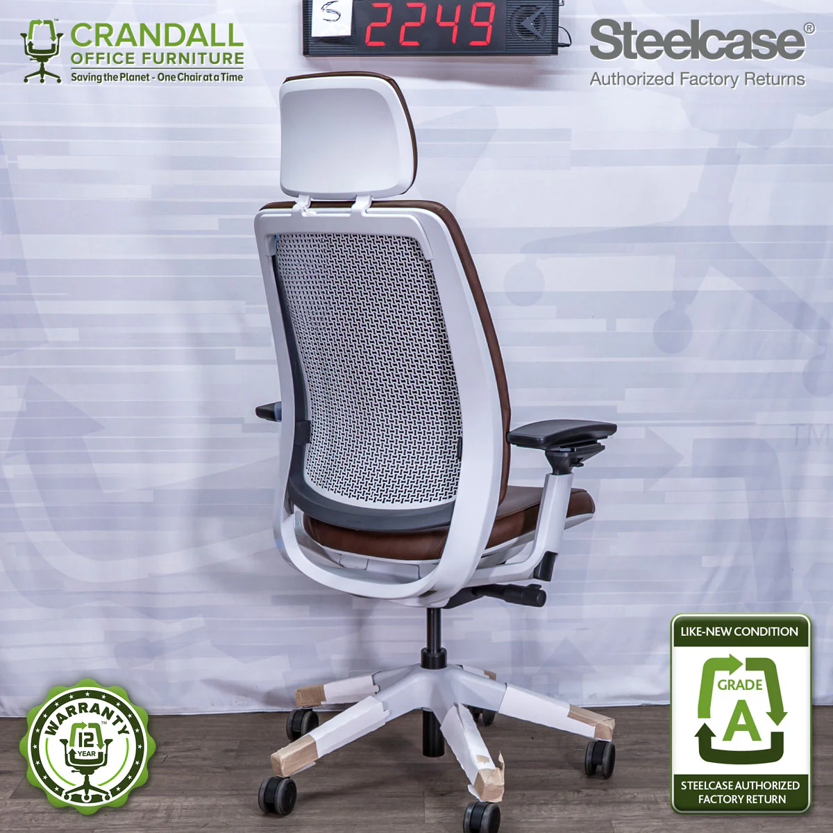 S-2249 - Steelcase Series 2 with Headrest - Grade A - Image 2