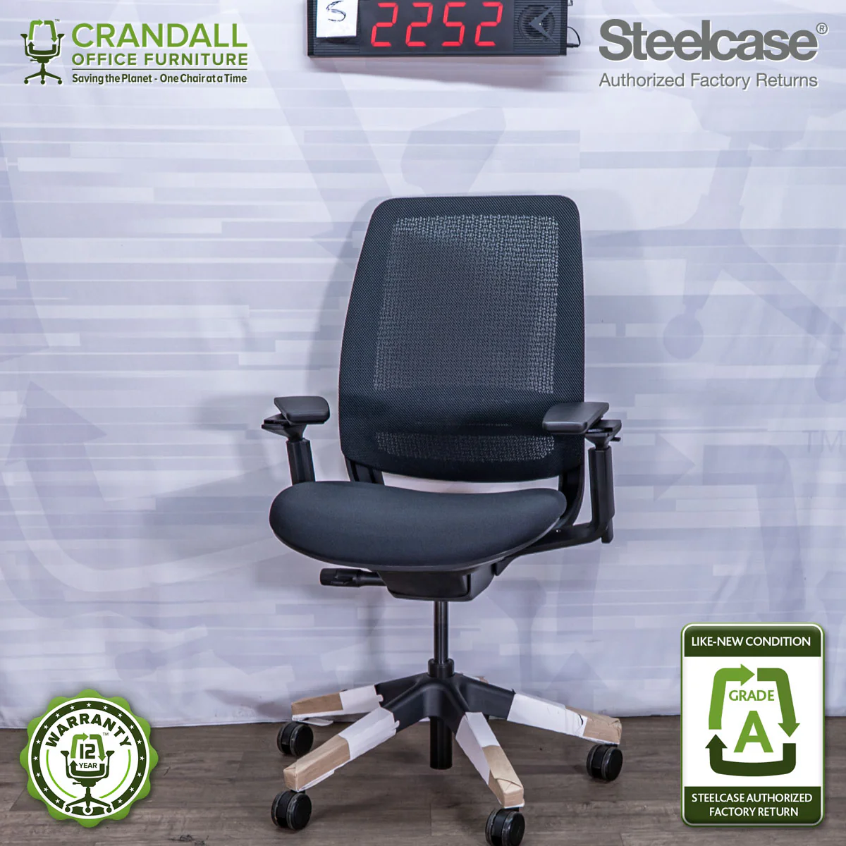 S-2252 - Steelcase Series 2 - Grade A