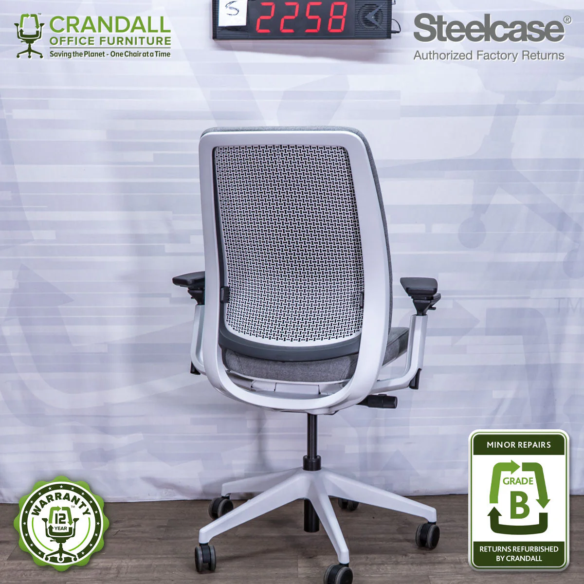 S-2258 - Steelcase Series 2 - Grade B - Image 2