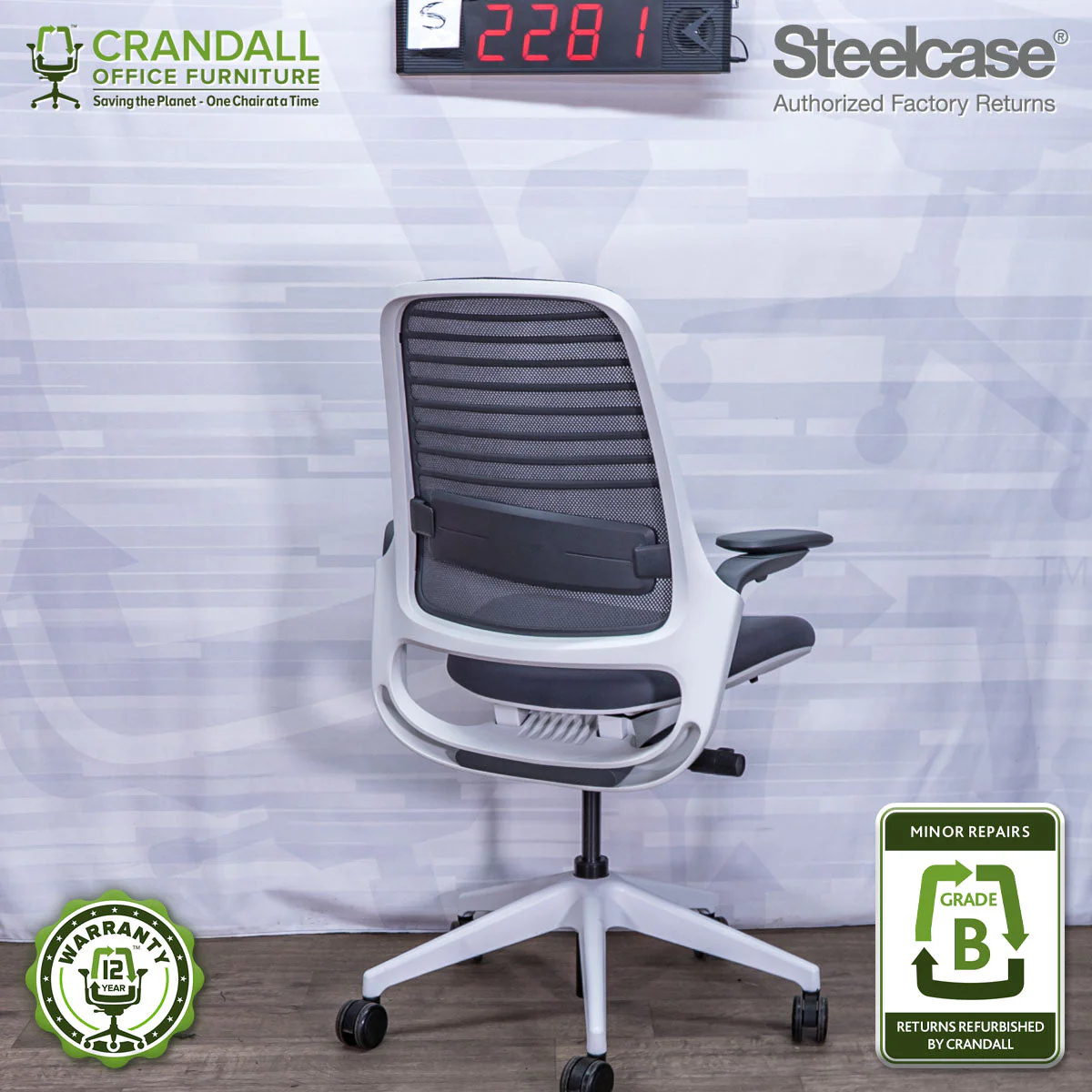 S-2281 - Steelcase Series 1 - Grade B - Image 2