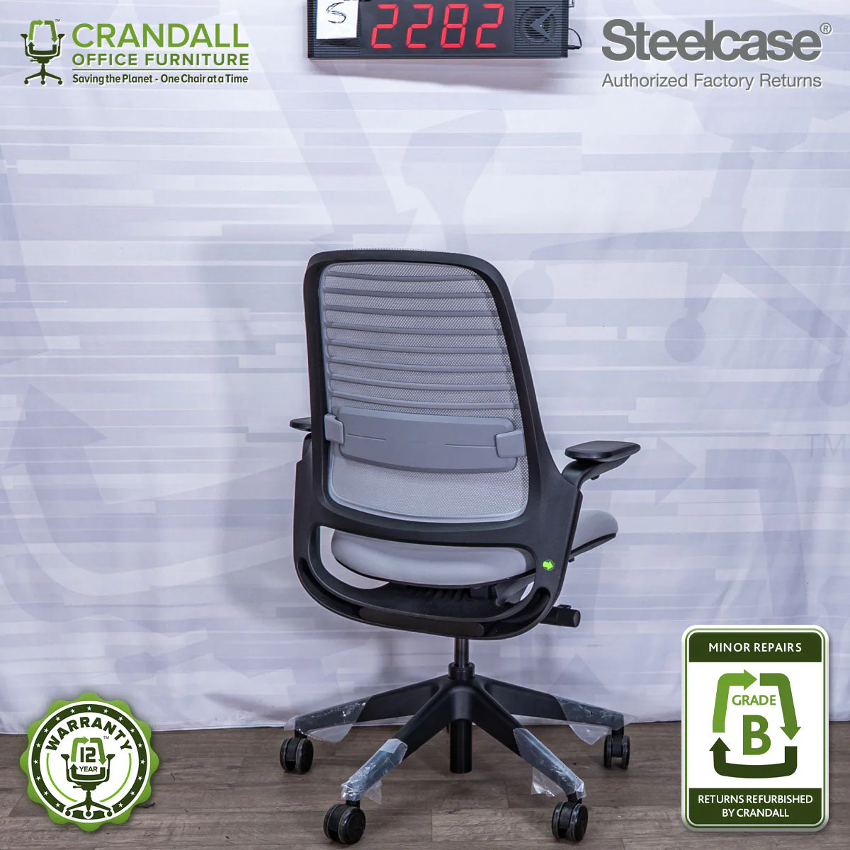 S-2282 - Steelcase Series 1 - Grade B - Image 2