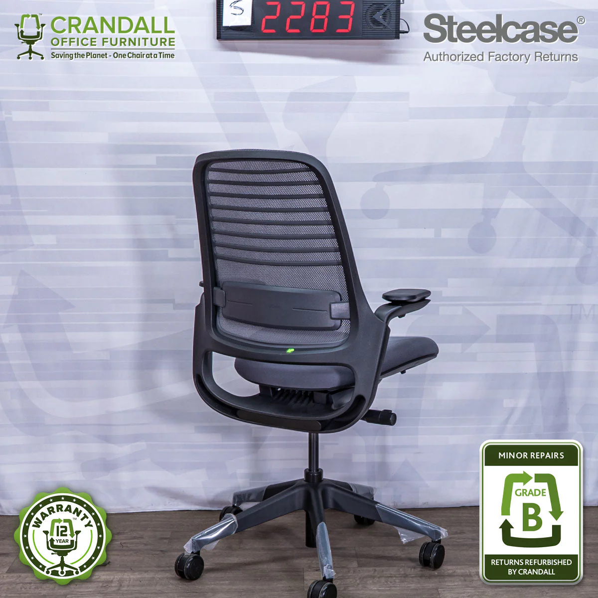 S-2283 - Steelcase Series 1 - Grade B - Image 2