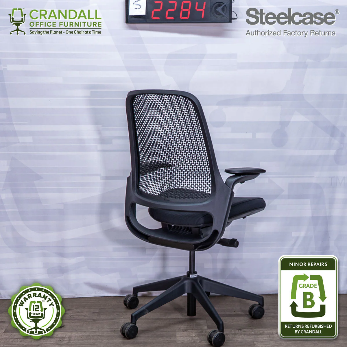 S-2284 - Steelcase Series 1 - Grade B - Image 2
