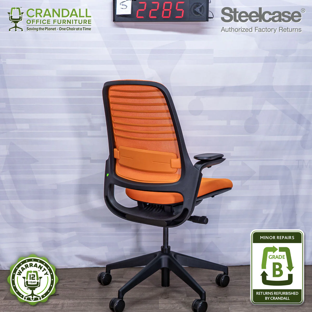 S-2285 - Steelcase Series 1 - Grade B - Image 2
