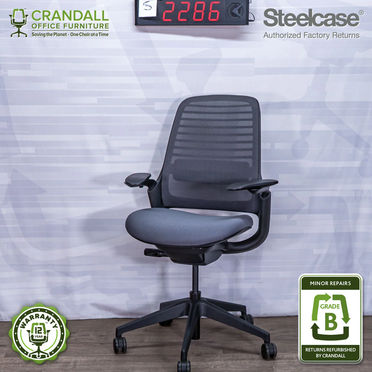 S-2286 - Steelcase Series 1 - Grade B