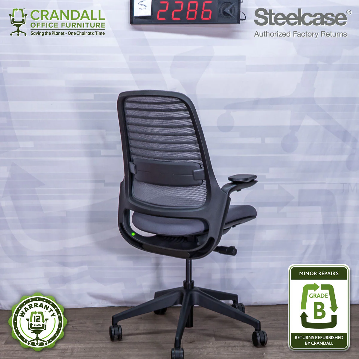 S-2286 - Steelcase Series 1 - Grade B - Image 2
