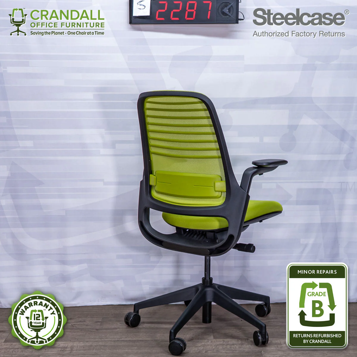 S-2287 - Steelcase Series 1 - Grade B - Image 2