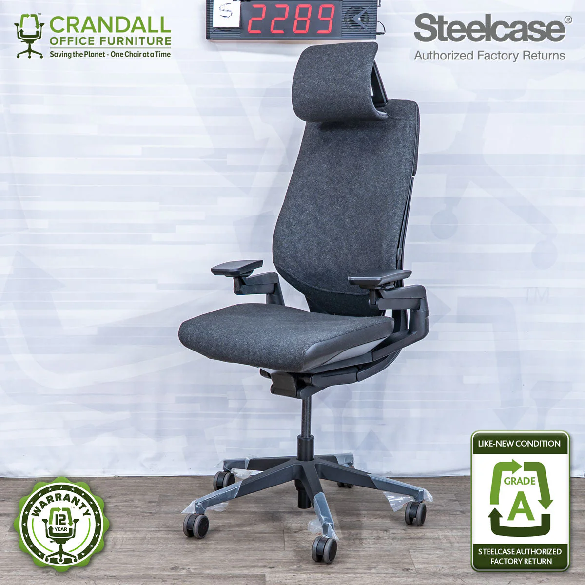 S-2289 - Steelcase Gesture - Grade A