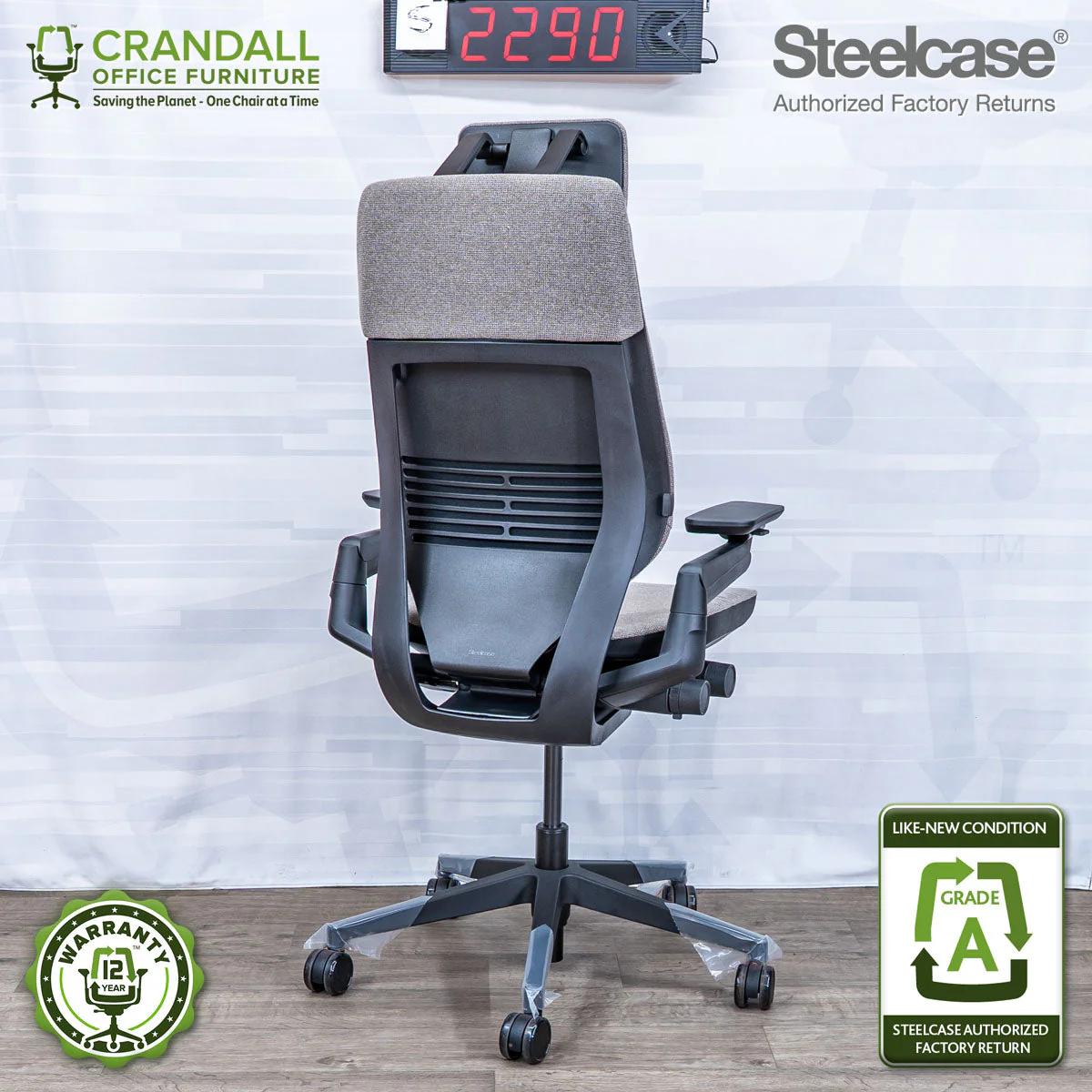 S-2290 - Steelcase Gesture - Grade A - Image 2