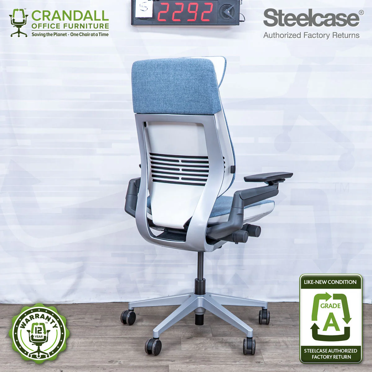 S-2292 - Steelcase Gesture - Grade A - Image 2