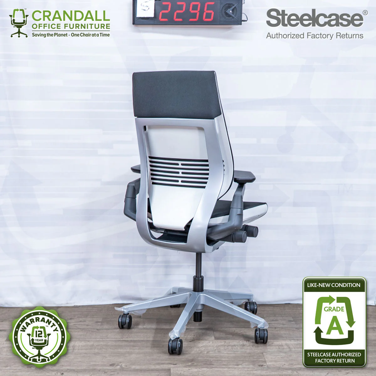 S-2296 - Steelcase Gesture - Grade A - Image 2