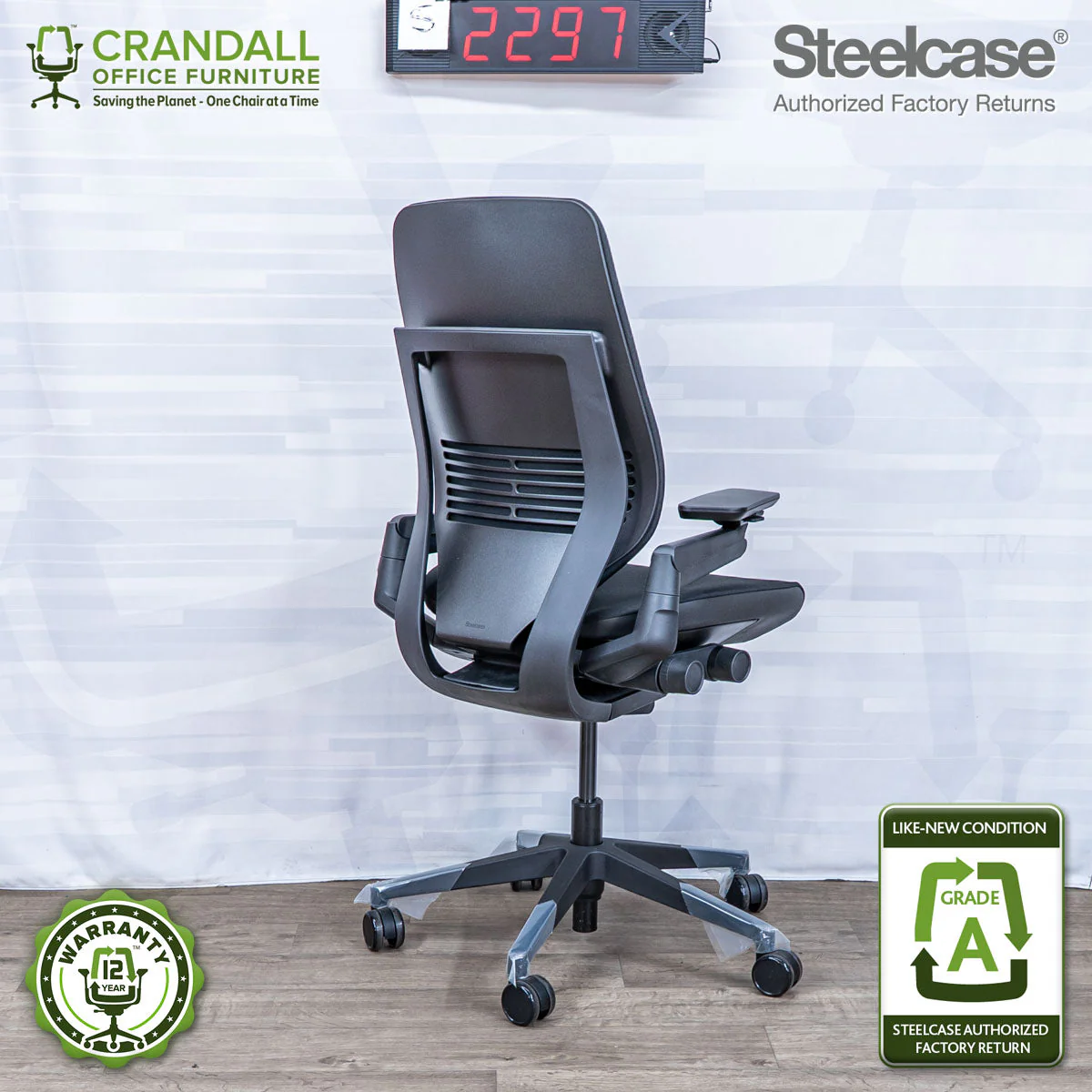 S-2297 - Steelcase Gesture - Grade A - Image 2