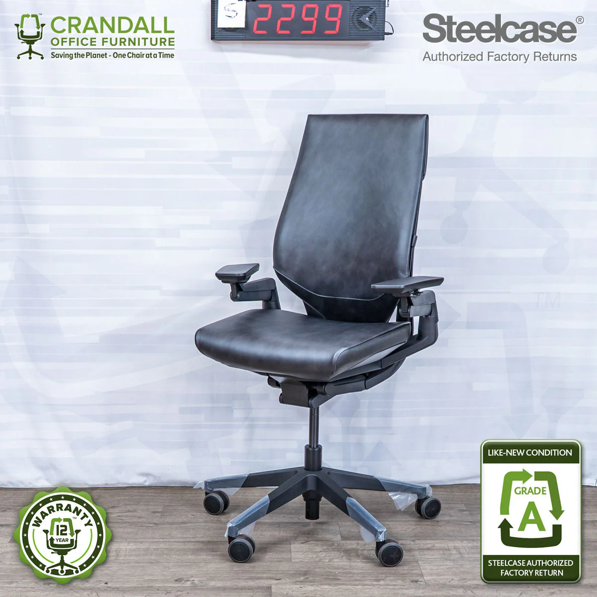 S-2299 - Steelcase Gesture - Grade A