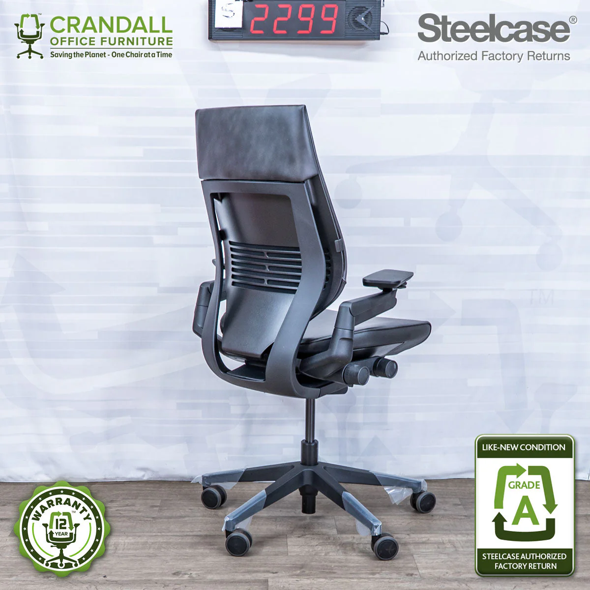 S-2299 - Steelcase Gesture - Grade A - Image 2