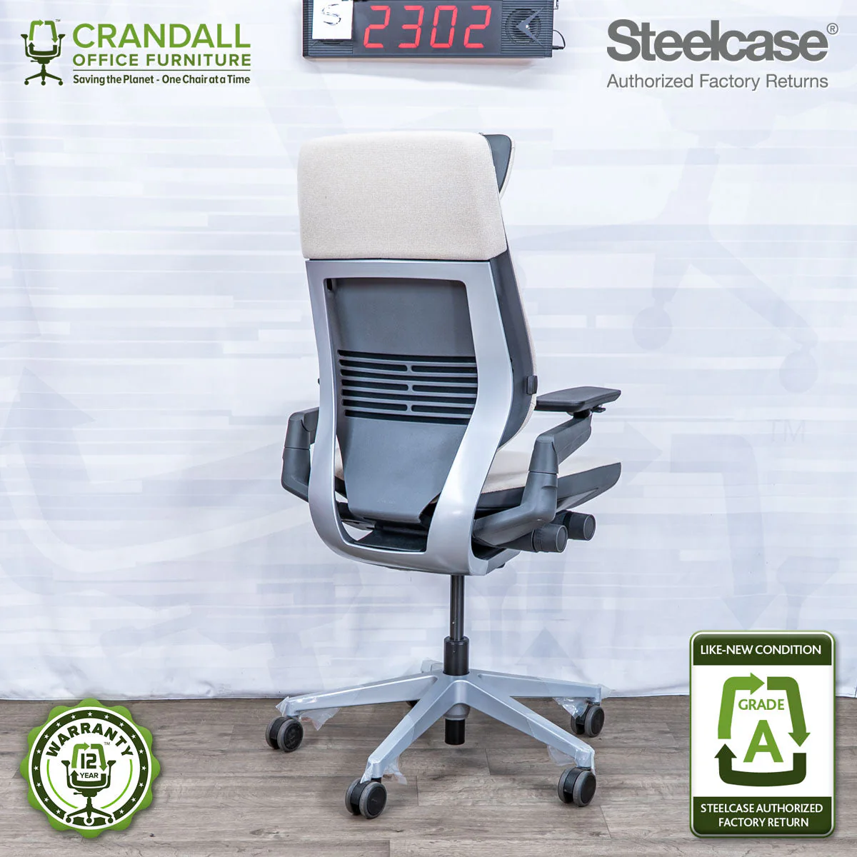 S-2302 - Steelcase Gesture - Grade A - Image 2
