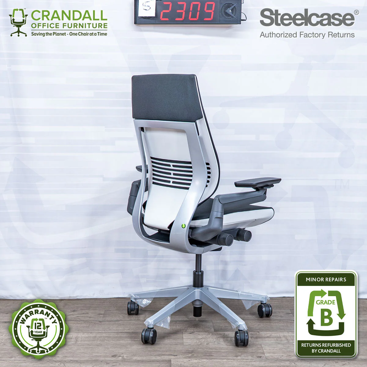 S-2309 - Steelcase Gesture - Grade B - Image 2