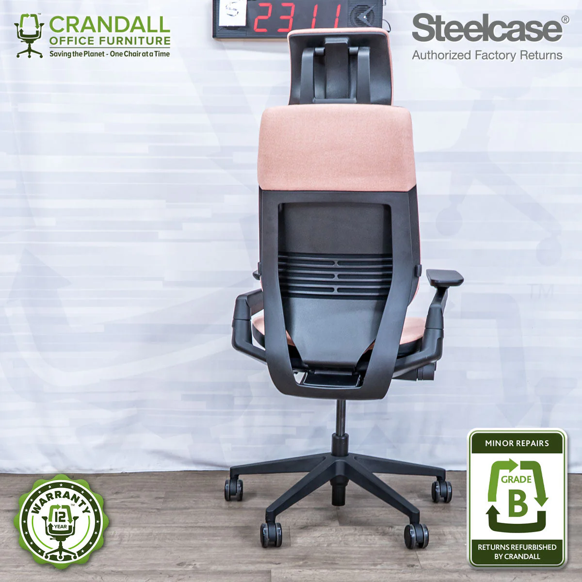 S-2311 - Steelcase Gesture - Grade B - Image 2