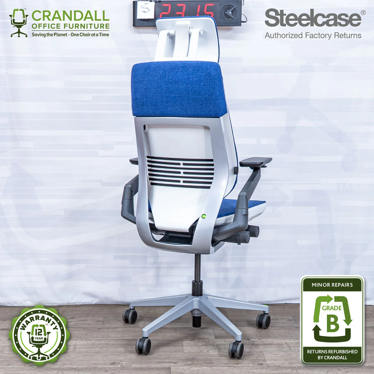 S-2315 - Steelcase Gesture - Grade B - Image 2