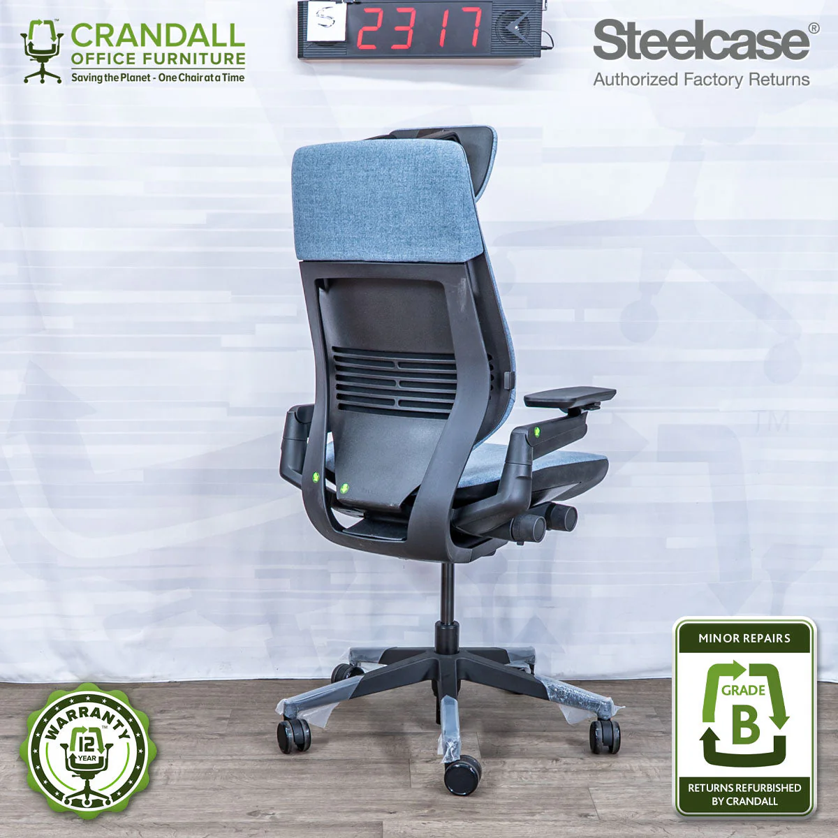 S-2317 - Steelcase Gesture - Grade B - Image 2