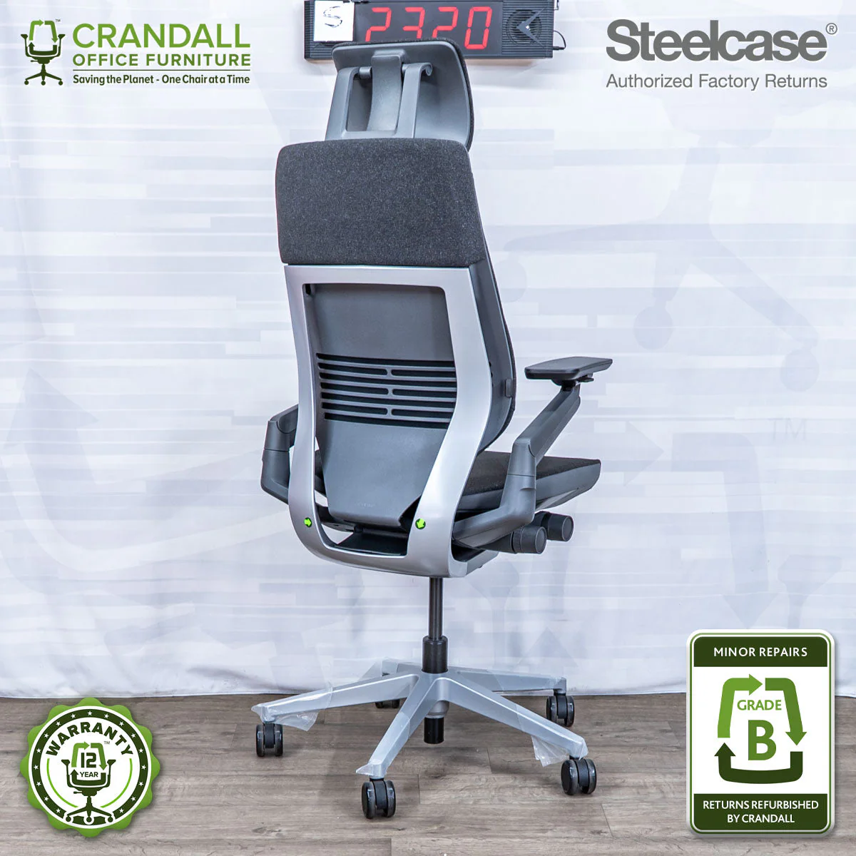 S-2320 - Steelcase Gesture - Grade B - Image 2