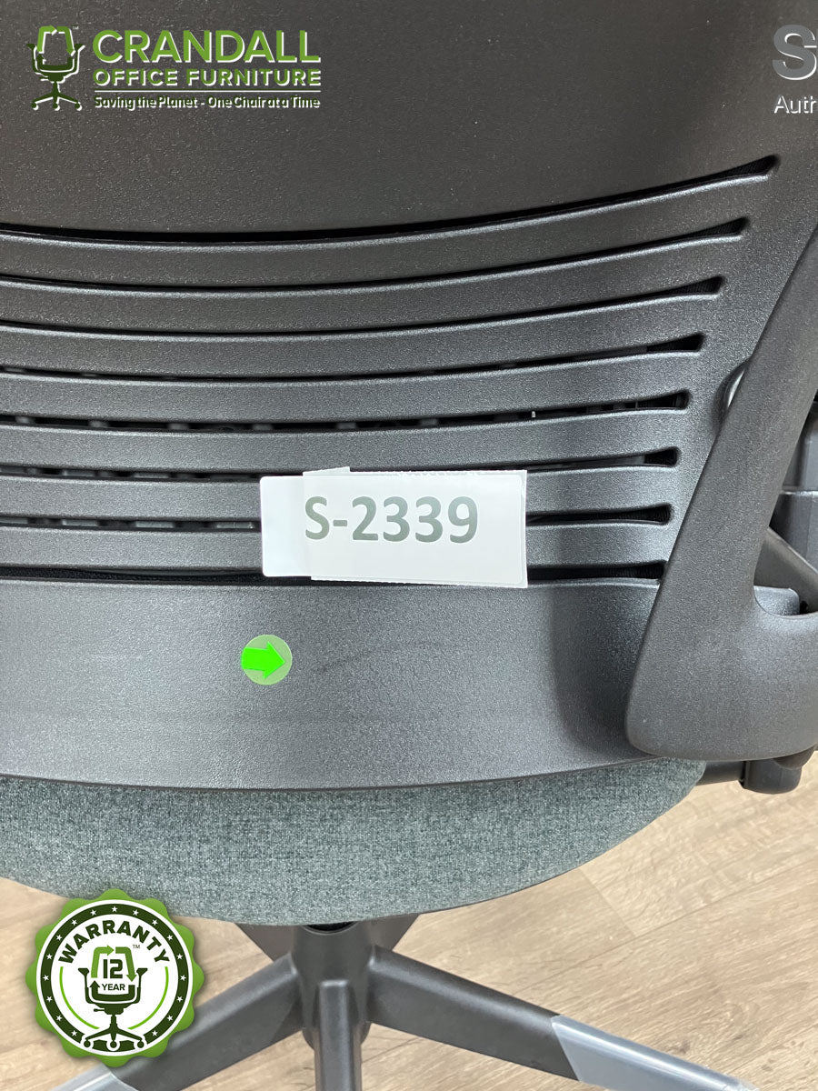 S-2339 - Steelcase V2 Leap - Grade B - Image 3