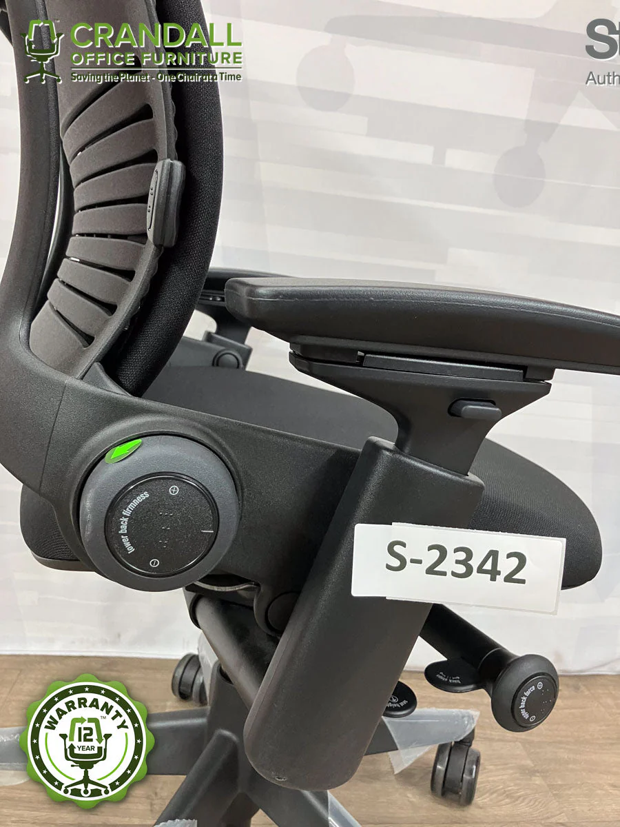 S-2342 - Steelcase V2 Leap - Grade B - Image 3