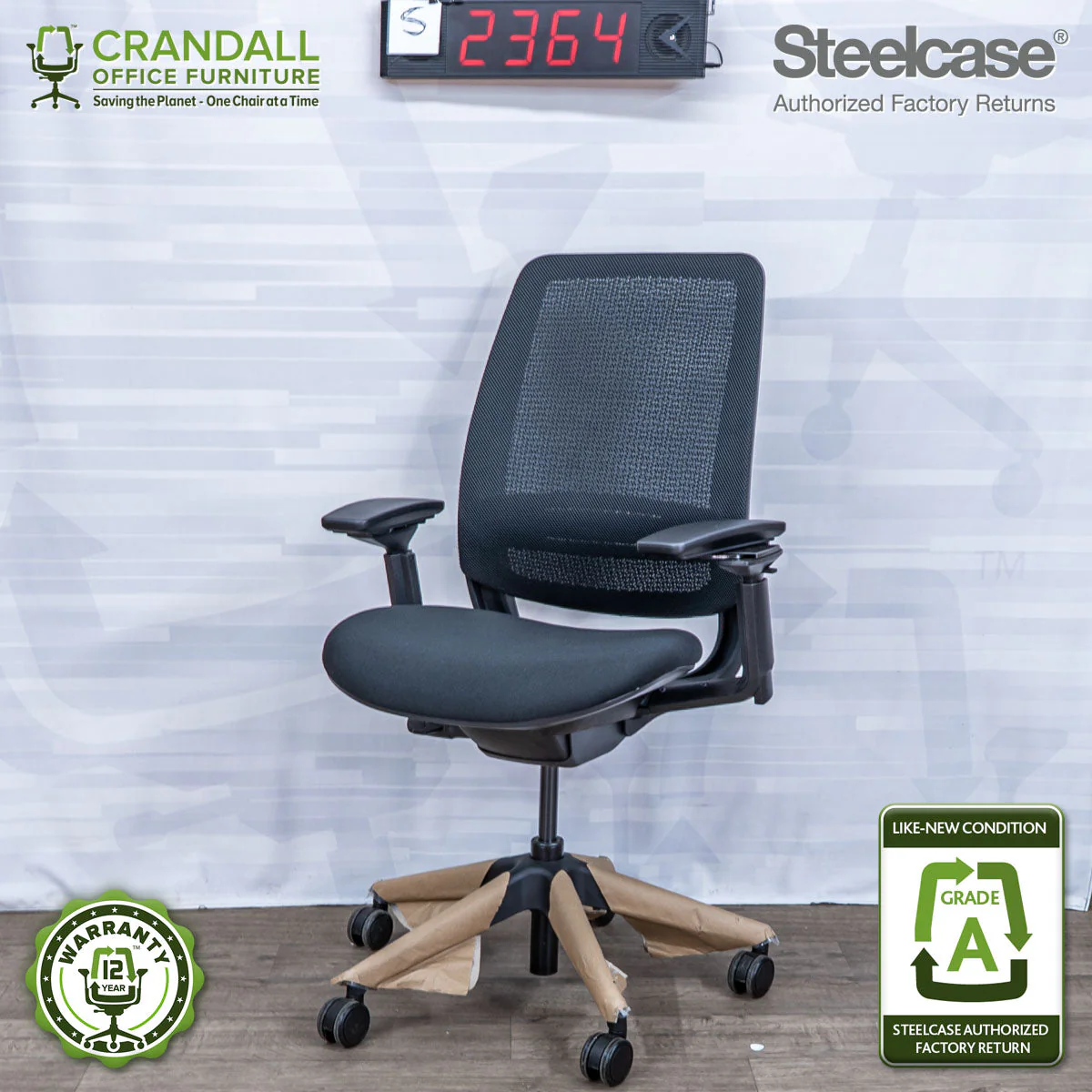 S-2364 - Steelcase Series 2 - Grade A