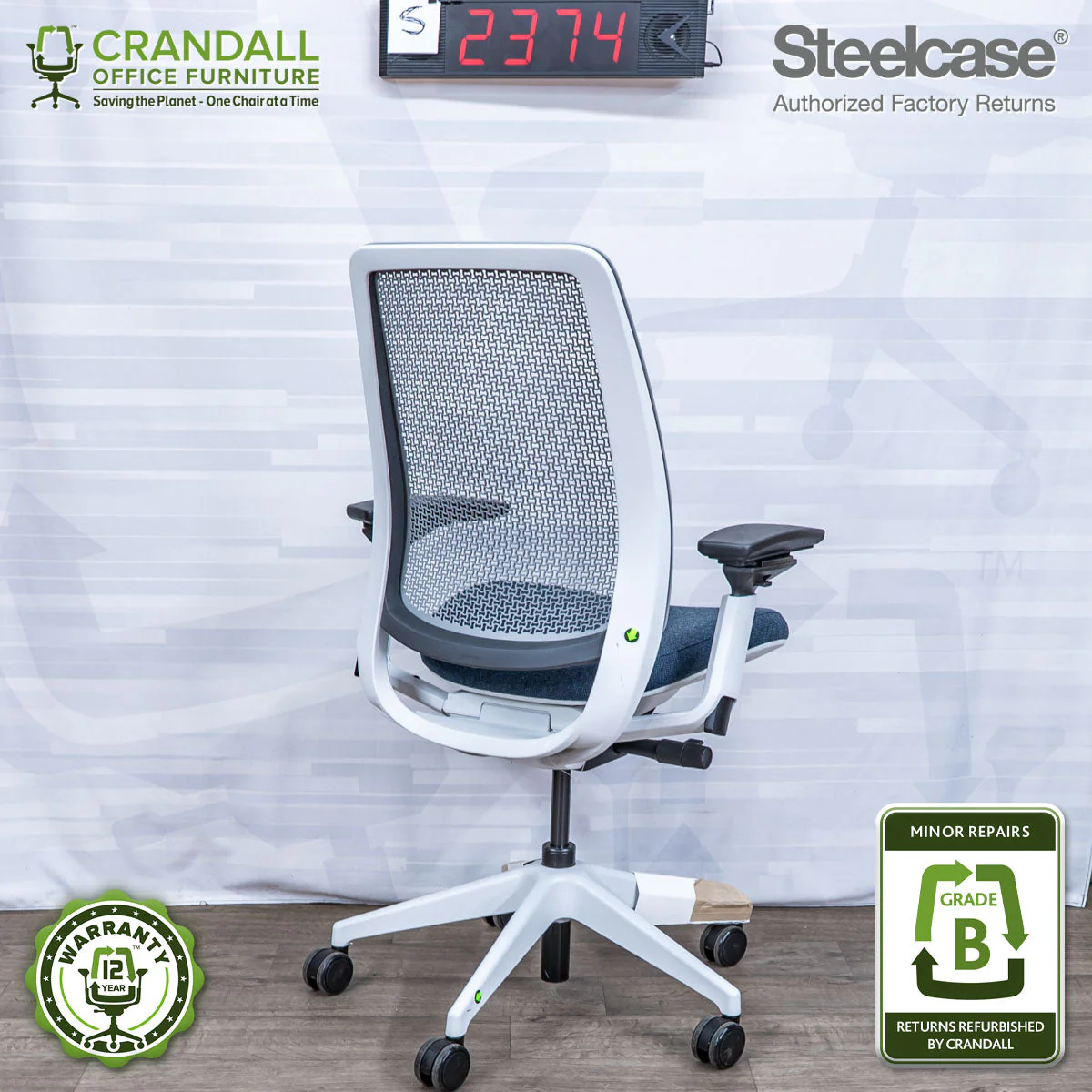 S-2374 - Steelcase Series 2 - Grade B - Image 2