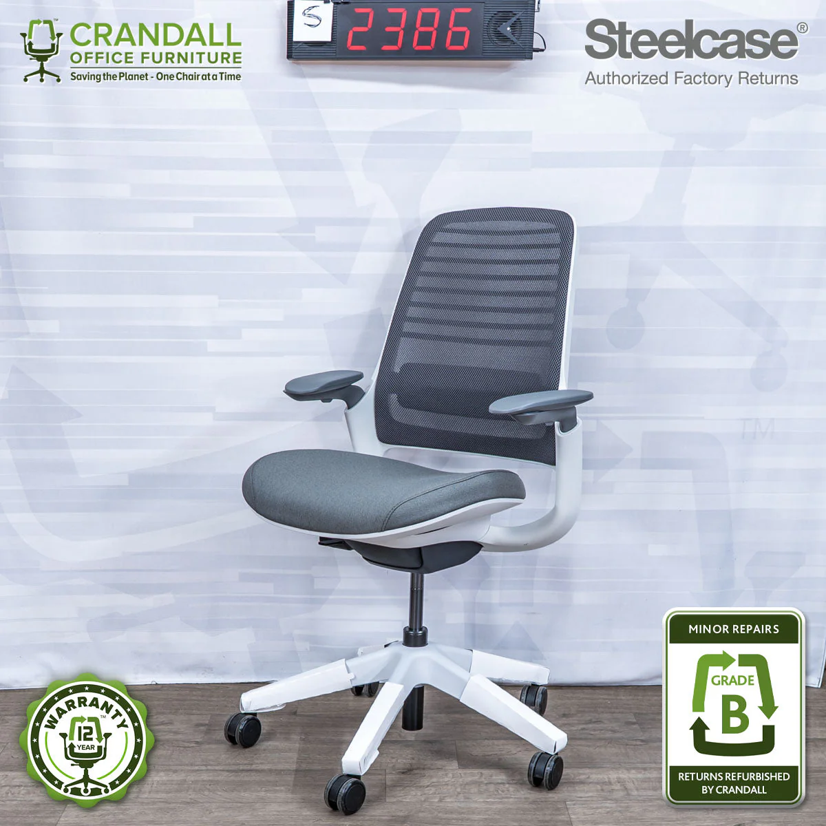 S-2386 - Steelcase Series 1 - Grade B