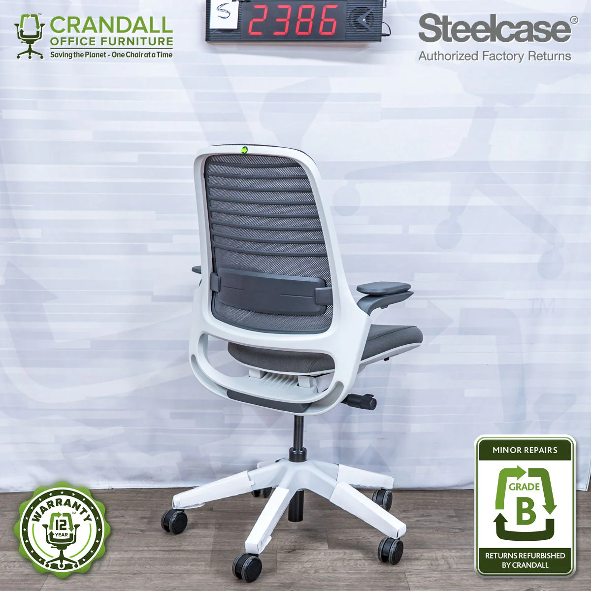 S-2386 - Steelcase Series 1 - Grade B - Image 2