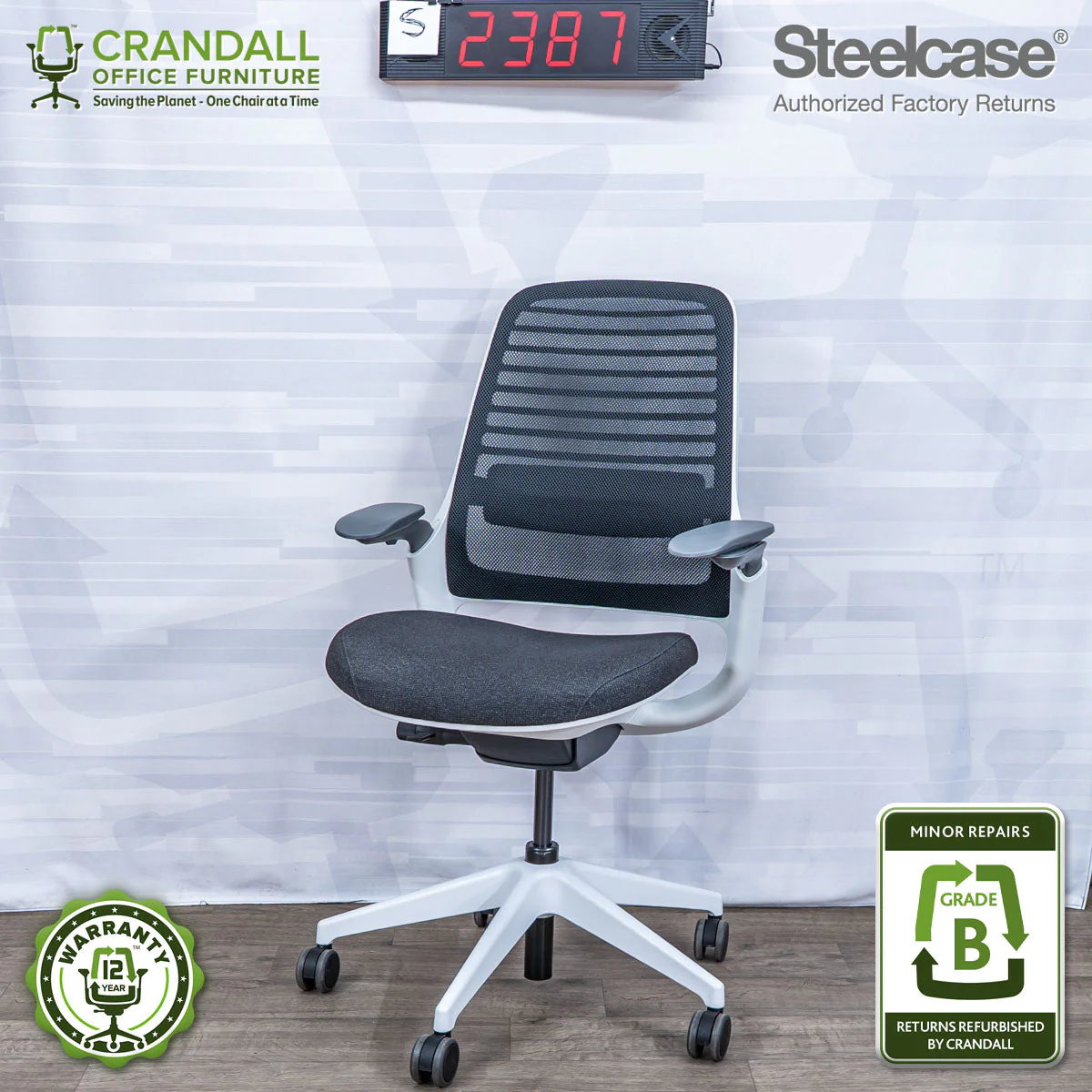 S-2387 - Steelcase Series 1 - Grade B