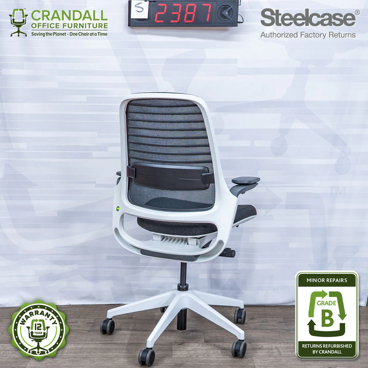 S-2387 - Steelcase Series 1 - Grade B - Image 2