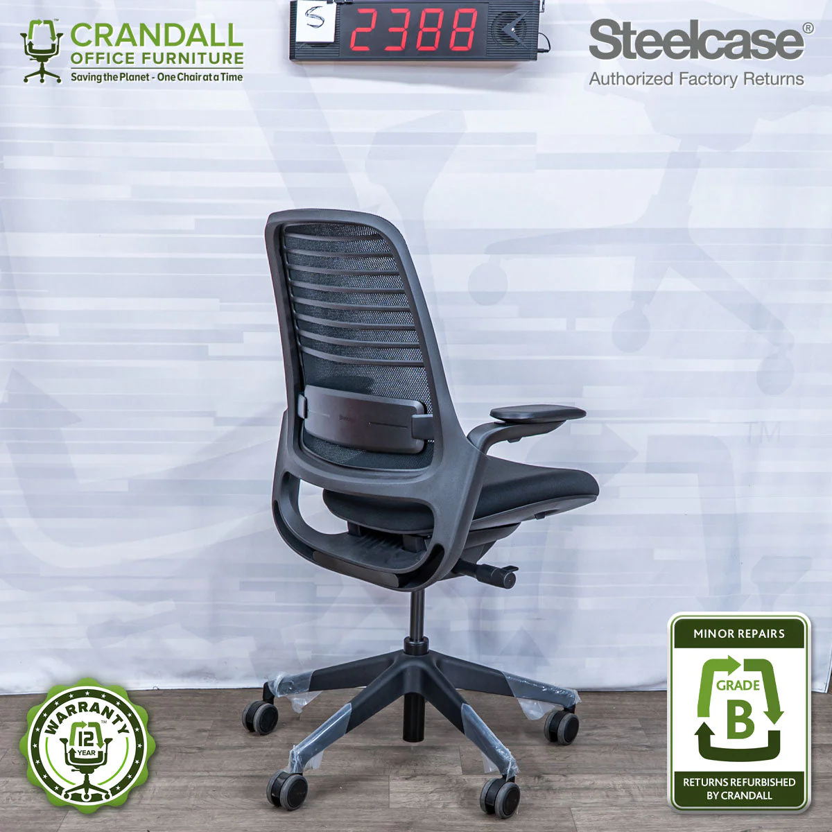 S-2388 - Steelcase Series 1 - Grade B - Image 2