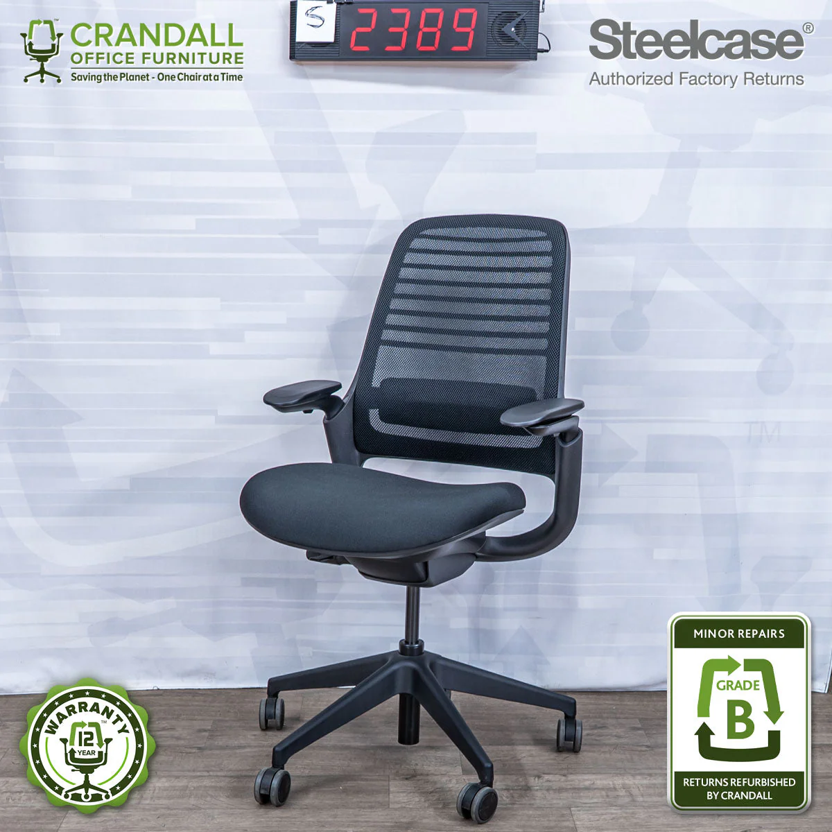 S-2389 - Steelcase Series 1 - Grade B